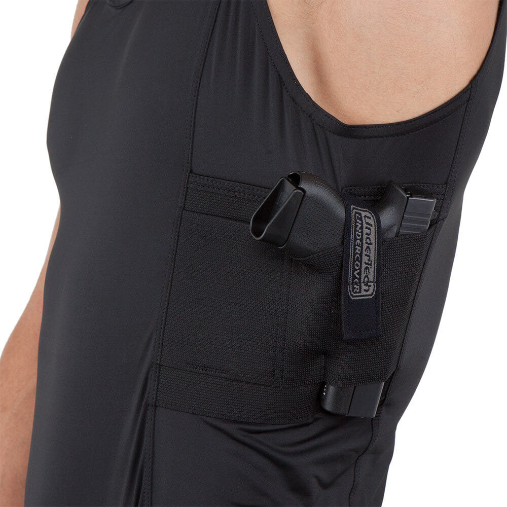  AC UNDERCOVER Concealed Carry Clothing Shirt Tank Top  Concealment Gun Holster CCW Tactical (Black, Medium) : Sports & Outdoors