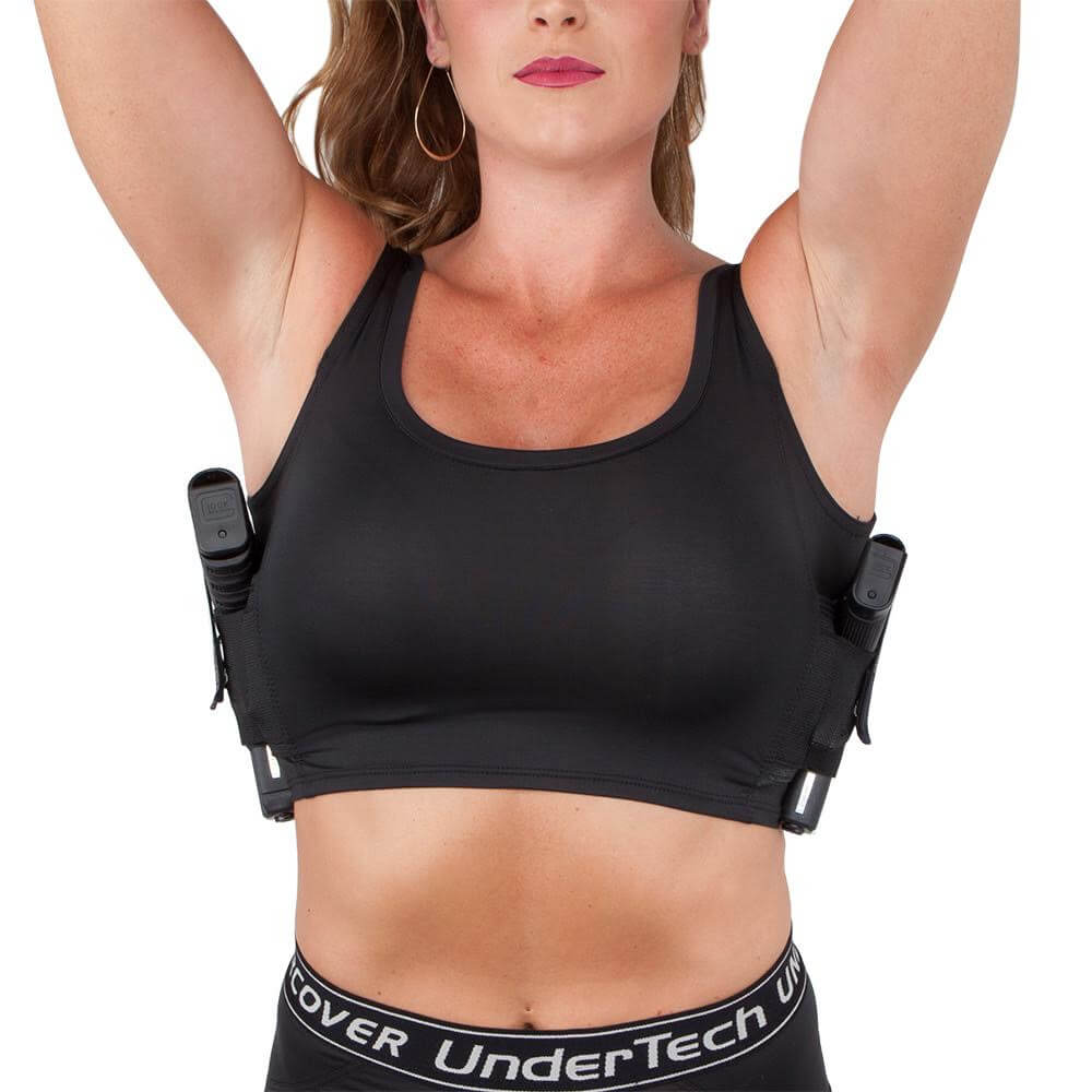 Womens Concealed Carry Midriff Tank  Concealed carry clothing, Concealed  carry women, Concealed carry holsters