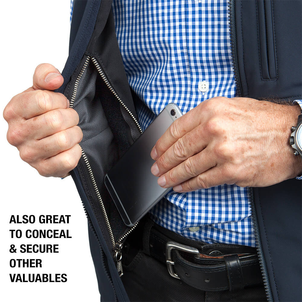 Travel Safe Concealment Vest » Concealed Carry Inc