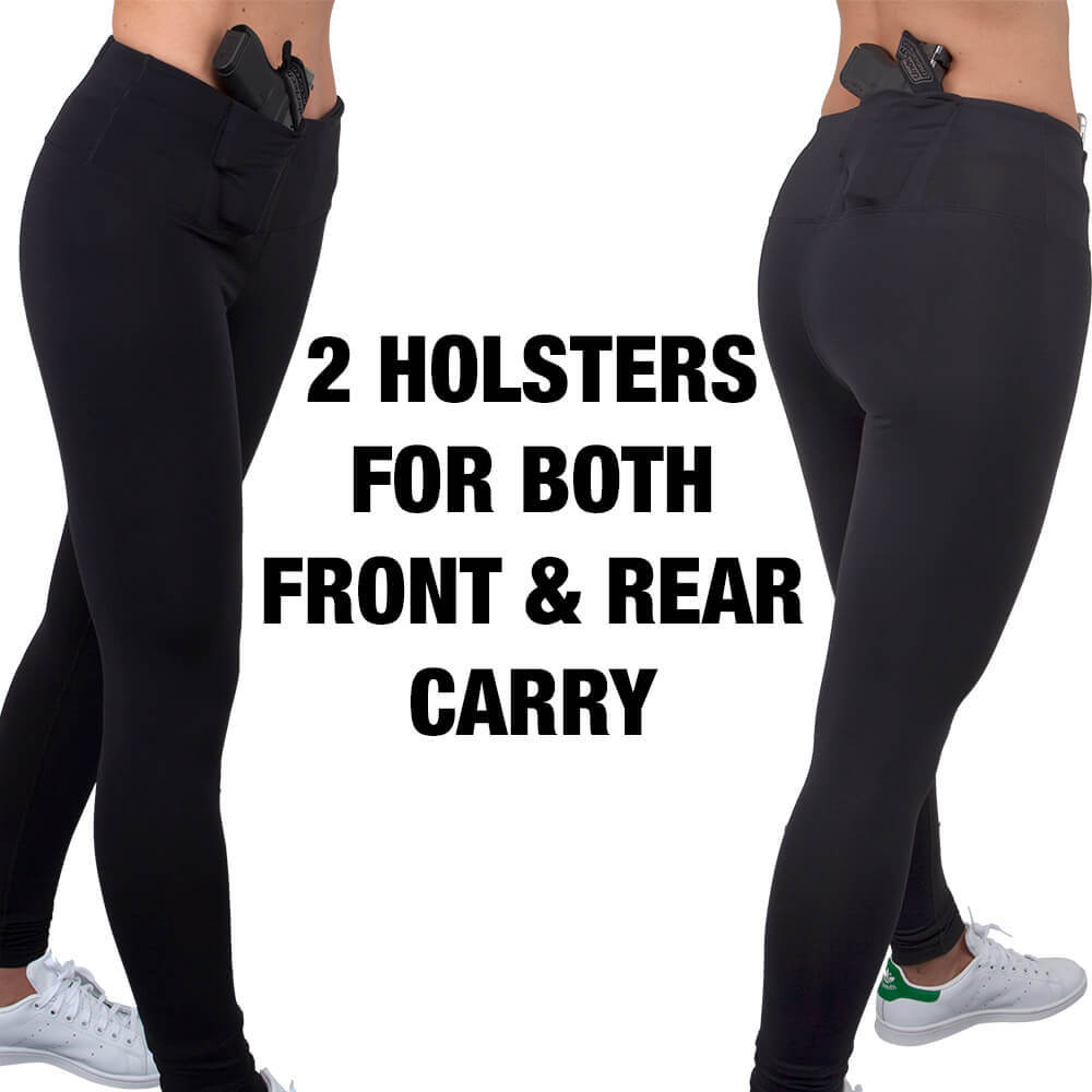 Women's Concealed Carry Original Leggings Full Length 3 Pack – UnderTech  UnderCover