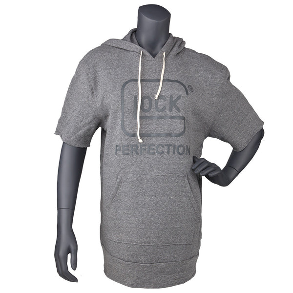 Short sleeve fleece discount sweatshirt